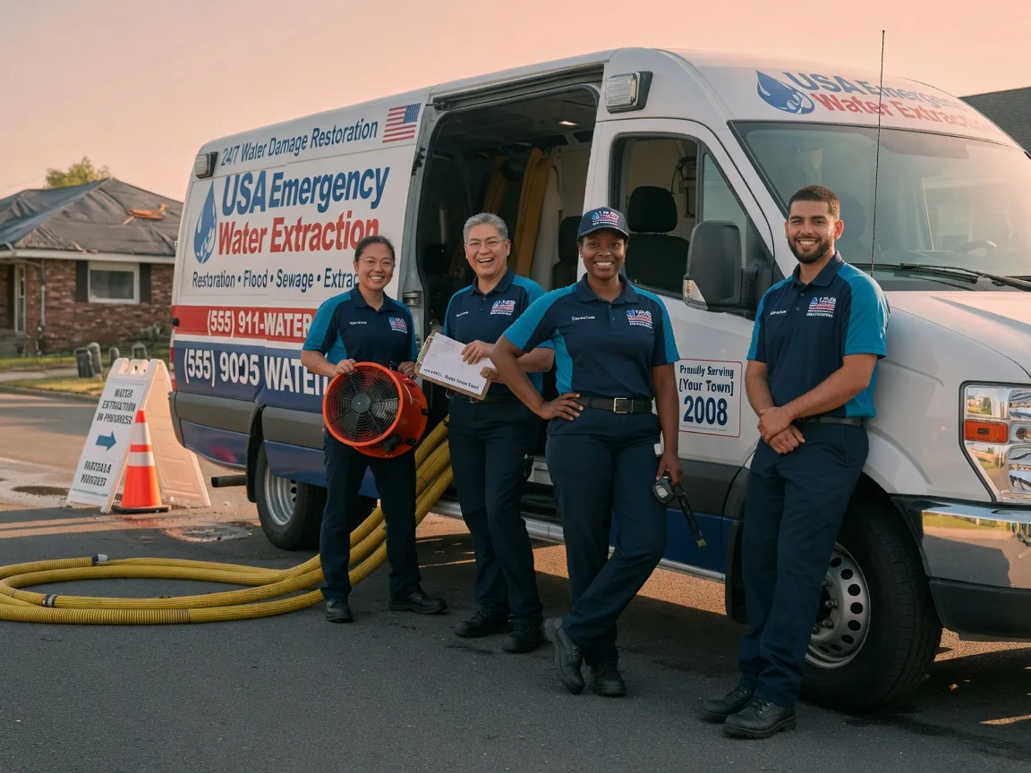 Emergency Water Removal company in Hooks, TX